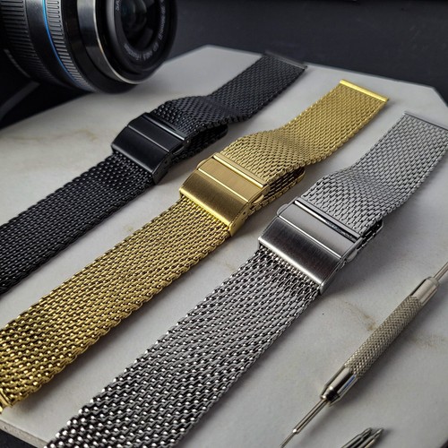 Steel milanese mesh watch - milanese,