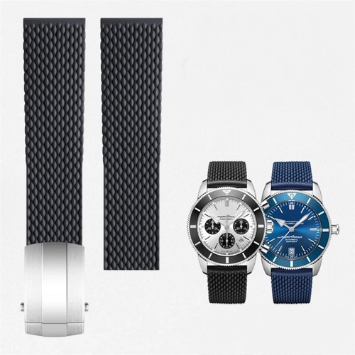 24mm mesh rubber watch - 24mm,