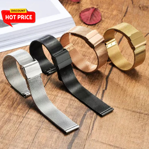 Stainless steel milanese - stainless, mesh