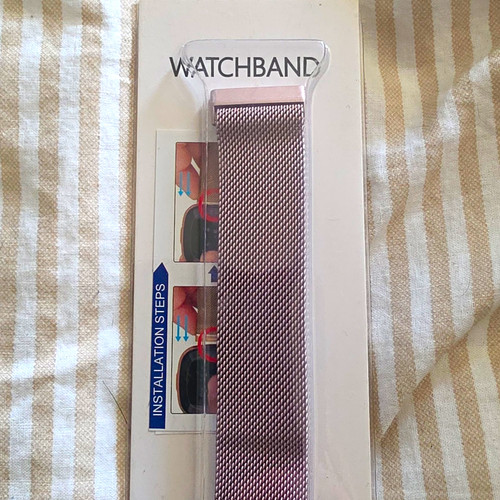 Stainless steel mesh strap - stainless,