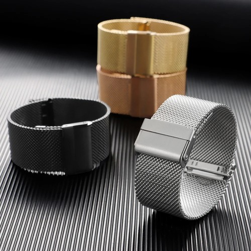Premium milanese mesh watch - milanese,