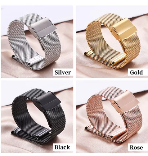Stainless steel milanese - stainless, watch