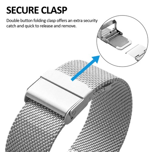 Milanese mesh watch strap band - watch,