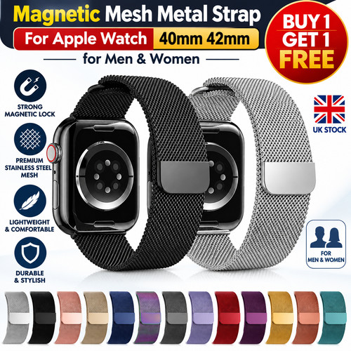 Magnetic mesh metal strap - strap, for