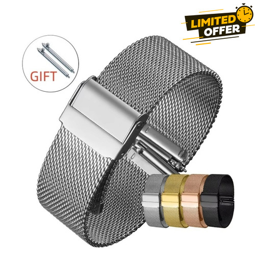 Premium milanese mesh watch - mesh,