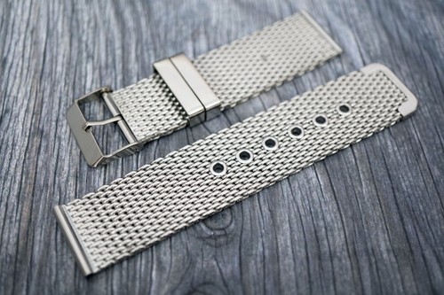 20mm stainless steel - 20mm, milanese