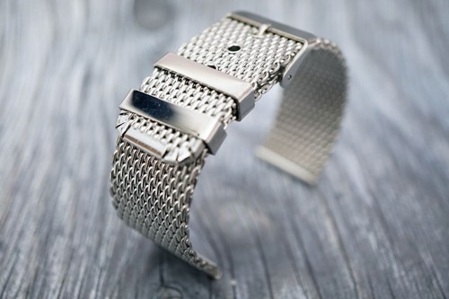 22mm stainless steel milanese - stainless,