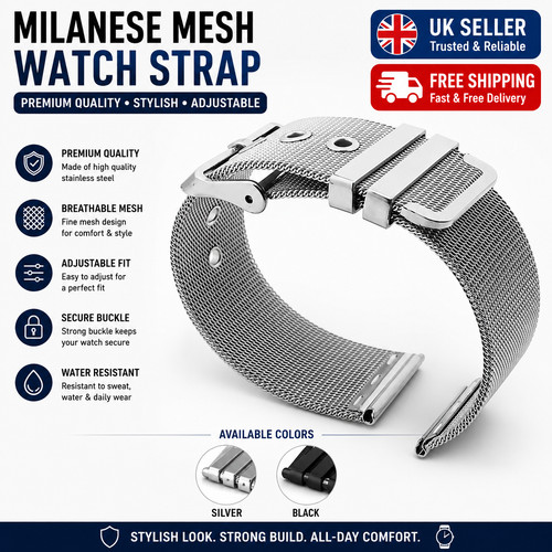 Milanese mesh watch - mesh,