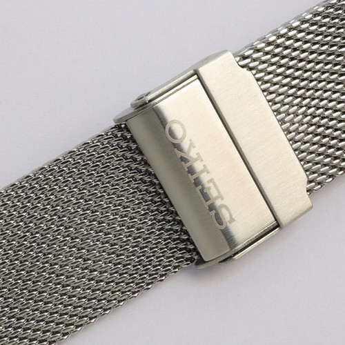For seiko watch metal mesh - for,