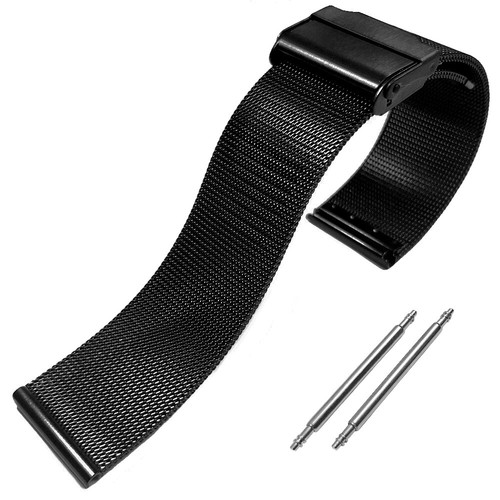 Mesh watch strap - fine, milanese